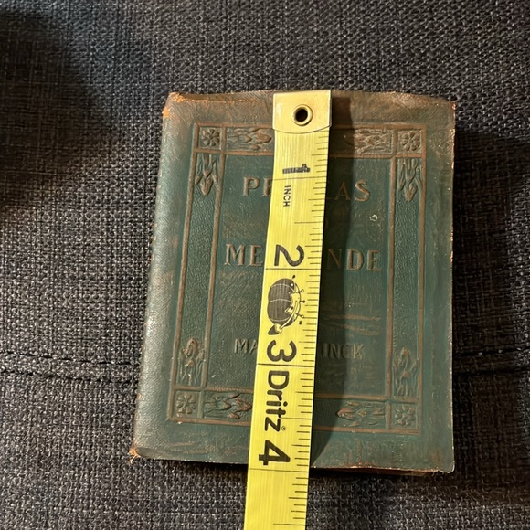 1921 Pelleas and Melisande - Maeterlinck Little Leather Library Book - Picture 9 of 13